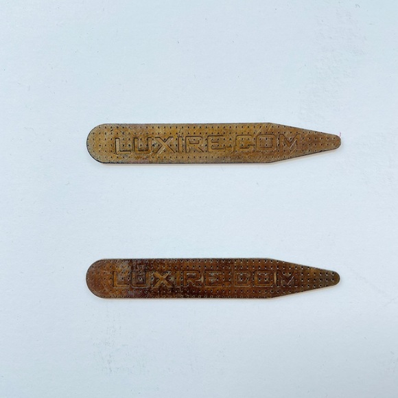 Luxire Metal Collar Stays in Carrying Case Set of 12 Pairs - Picture 7 of 11